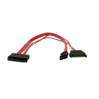 StarTech 12in Micro SATA to SATA with SATA Power Adapter Cable