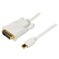 StarTech 3 ft Mini DisplayPort to DVI Adapter Converter Cable Mini DP to DVI 1920x1200 - White