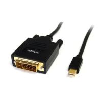 StarTech 6ft (1.8m) Mini DisplayPort to DVI Cable - Mini DP to DVI Adapter Cable - 1080p Video - Passive mDP to DVI-D Single Link, mDP or Thunderbolt 1/2 Mac/PC to DVI Monitor/Display