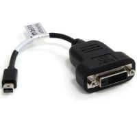 StarTech Mini DisplayPort to DVI Adapter - Active Mini DisplayPort to DVI-D Adapter Converter - 1080p Video - mDP or Thunderbolt 1/2 Mac/PC to DVI Monitor Dongle, mDP to DVI Single-Link