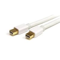 StarTech 1m (3 ft) White Mini DisplayPort 1.2 Cable M/M - Mini DisplayPort 4k