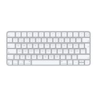 Apple Magic keyboard USB + Bluetooth Swedish Aluminium, White