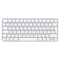 Apple Magic keyboard Universal USB + Bluetooth German Aluminium, White