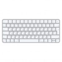 Apple Magic keyboard USB + Bluetooth Russian Aluminium, White