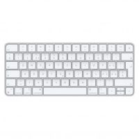 Apple Magic keyboard USB + Bluetooth Swiss Aluminium, White