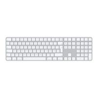 Apple Magic keyboard USB + Bluetooth Norwegian Aluminium, White