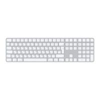 Apple Magic keyboard USB + Bluetooth QWERTY Ukrainian Aluminium, White