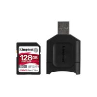 Kingston Canvas React Plus memory card 128 GB SD Class 10 UHS-II