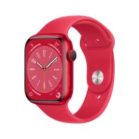 Apple Watch Series 8 OLED 45 mm Digital 396 x 484 pixels Touchscreen 4G Red Wi-Fi GPS (satellite)