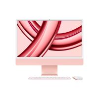 Apple iMac Apple M M3 59.7 cm (23.5") 4480 x 2520 pixels 8 GB 256 GB SSD All-in-One PC macOS Sonoma Wi-Fi 6E (802.11ax) Pink