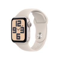 Apple Watch SE OLED 40 mm Digital 324 x 394 pixels Touchscreen Beige Wi-Fi GPS (satellite)