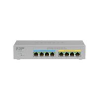 NETGEAR MS108TUP Unmanaged L2 2.5G Ethernet (100/1000/2500) Power over Ethernet (PoE) Grey