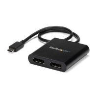 StarTech 2-Port USB-C to DisplayPort MST Hub - 4K 30Hz