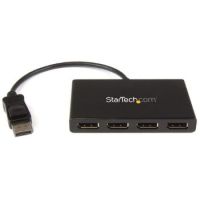 StarTech DisplayPort to DisplayPort Multi-Monitor Splitter - 4-Port MST Hub