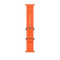 Apple MT653ZM/A Smart Wearable Accessories Band Orange Fluoroelastomer, Titanium