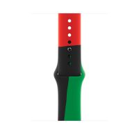 Apple MUQ83ZM/A Smart Wearable Accessories Band Black, Green, Red Fluoroelastomer