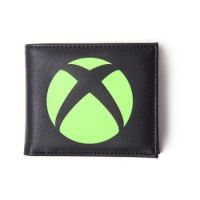 Microsoft Xbox Logo Bi-fold Wallet, Male, Black (MW736701XBX)