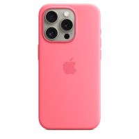 Apple iPhone 15 Pro Silicone Case with MagSafe - Pink