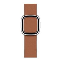 40mm Saddle Brown Modern Buckle - Medium