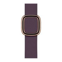 40mm Aubergine Modern Buckle - Small