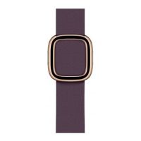 40mm Aubergine Modern Buckle - Medium