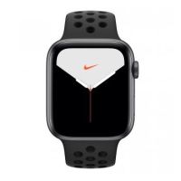 Apple Watch Nike Series 5 GPS, 44mm Space Grey Aluminium Case with Anthracite/Black Nike Sport Band - S/M & M/L