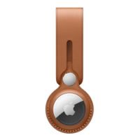 Apple AirTag Leather Loop - Saddle Brown