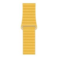 44mm Meyer Lemon Leather Loop - Large