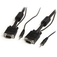 StarTech 10m Coax High Resolution Monitor VGA Video Cable with Audio HD15 M/M