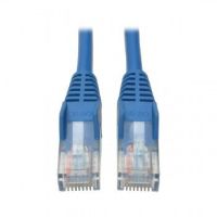 Tripp Lite Cat5e 350MHz Snagless Molded Patch Cable (RJ45 M/M) - Blue, 1-ft.