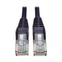 Tripp Lite Cat5e 350 MHz Snagless Molded UTP Patch Cable (RJ45 M/M), Purple, 0.91 m