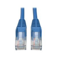 Tripp Lite Cat5e 350MHz Snagless Molded Patch Cable (RJ45 M/M) - Blue, 4-ft.