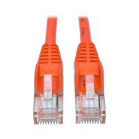 Tripp Lite Cat5e 350 MHz Snagless Molded UTP Patch Cable (RJ45 M/M), Orange, 1.83 m