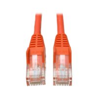 Tripp Lite Cat5e 350MHz Snagless Molded UTP Patch Cable (RJ45 M/M) - Orange, 2.13 m (7-ft.)