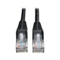 Tripp Lite Cat5e 350MHz Snagless Molded Patch Cable (RJ45 M/M) - Black, 10-ft.