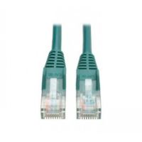 Tripp Lite Cat5e 350MHz Snagless Molded Patch Cable (RJ45 M/M) - Green, 10-ft.