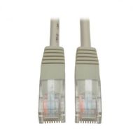 Tripp Lite N002-020-GY Cat5e 350 MHz Molded (UTP) Ethernet Cable (RJ45 M/M), PoE - Gray, 20 ft. (6.09 m)