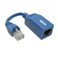 Tripp Lite Cisco Console Rollover Cable Adapter (M/F) - RJ45 to RJ45, Blue, 12.7 cm