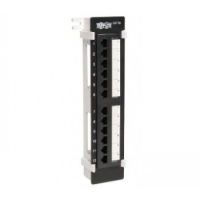 Tripp Lite 12-Port Wall-Mount Cat5e Patch Panel, 568B, RJ45 Ethernet