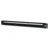 Tripp Lite 24-Port 1U Rack-Mount Cat5e 110 Patch Panel, 568B, RJ45 Ethernet