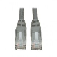 Tripp Lite Cat6 Gigabit Snagless Molded Patch Cable (RJ45 M/M) - Grey, 0.31 m