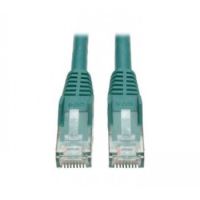 Tripp Lite Cat6 Gigabit 550Mhz Snagless Molded Patch Cable (RJ45 M/M) - Green, 3-ft.