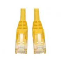 Tripp Lite Cat6 Gigabit Snagless Molded Patch Cable (RJ45 M/M) - Yellow, 4-ft.