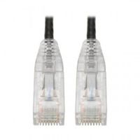 Tripp Lite Cat6 UTP Patch Cable (RJ45) - M/M, Gigabit, Snagless, Molded, Slim, Black, 1.52 m