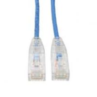 Tripp Lite Cat6 UTP Patch Cable (RJ45) - M/M, Gigabit, Snagless, Molded, Slim, Blue, 4.57 m