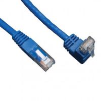 Tripp Lite Cat6 Gigabit Molded Patch Cable (RJ45 Right Angle Up M to RJ45 M) - Blue, 3.05 m