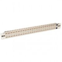 Tripp Lite 48-Port 1U Rack-Mount STP Shielded Cat6a Feedthrough Patch Panel, RJ45 Ethernet