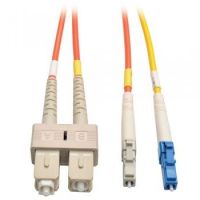 Tripp Lite LC - SC, m-m, 2m fibre optic cable Orange,Grey,Yellow