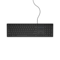 Keyboard (US) KB216 Multimedia KB216, Standard, Wired, USB, QWERTY, Black Keyboard & Mouse