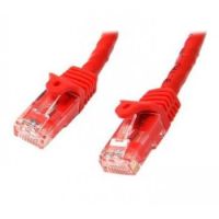 StarTech Cat6 Patch Cable with Snagless RJ45 Connectors - 10 m, Red